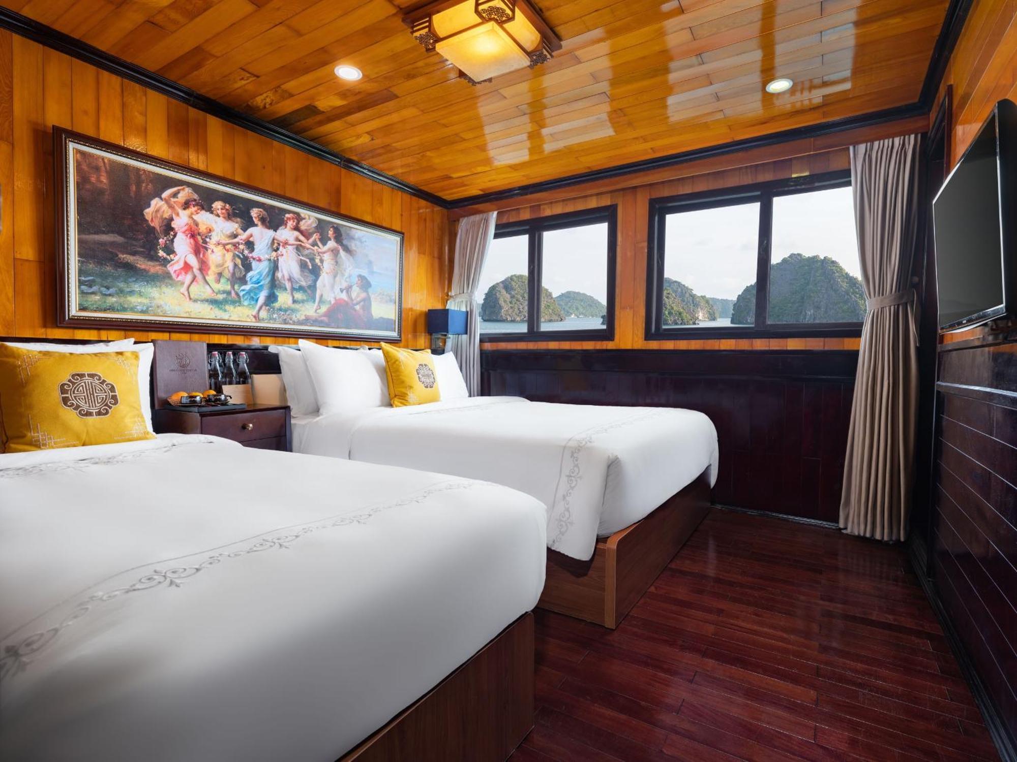 Hera Boutique Cruise Ha Long Bay Hotell Eksteriør bilde