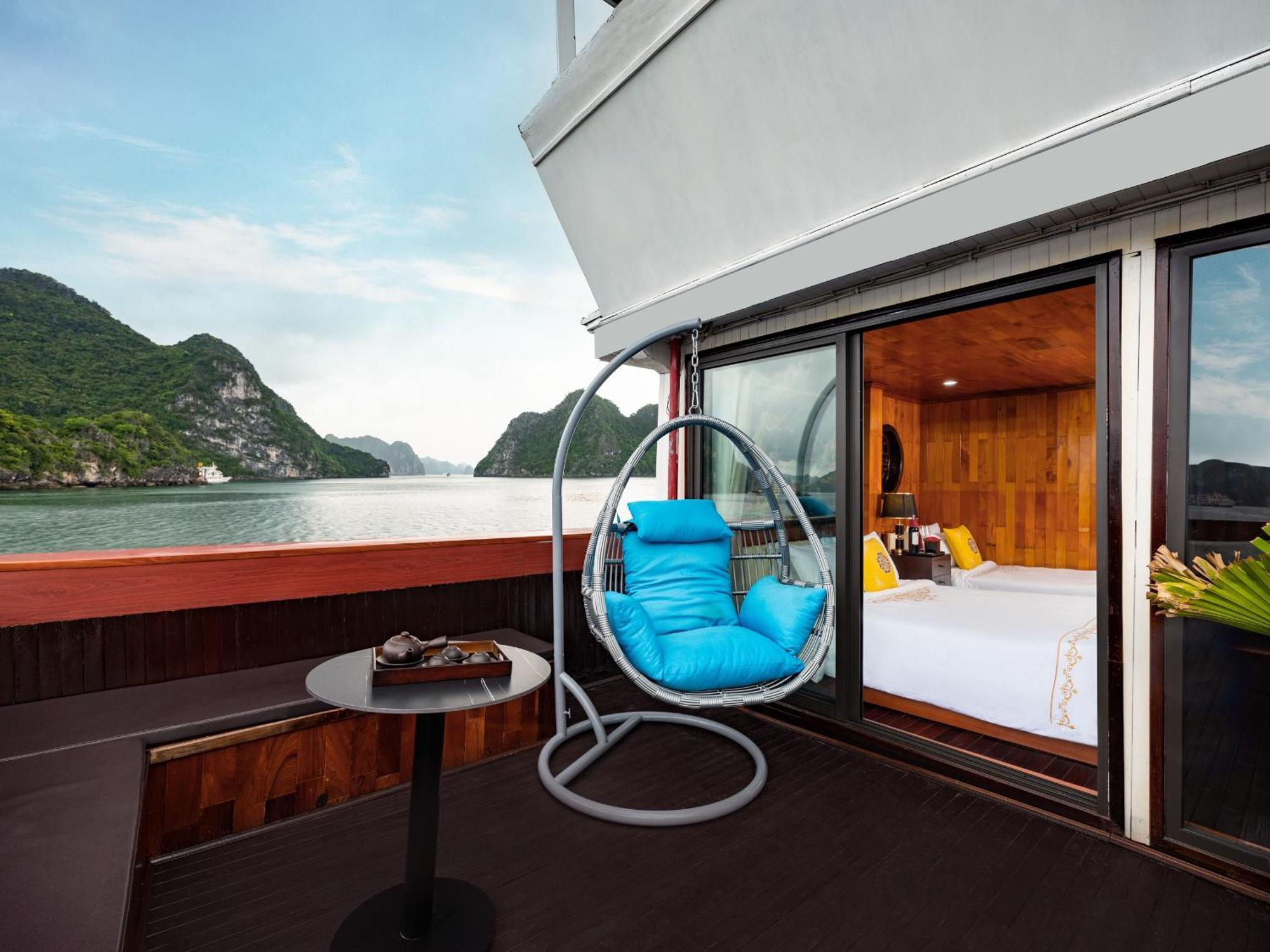 Hera Boutique Cruise Ha Long Bay Hotell Eksteriør bilde
