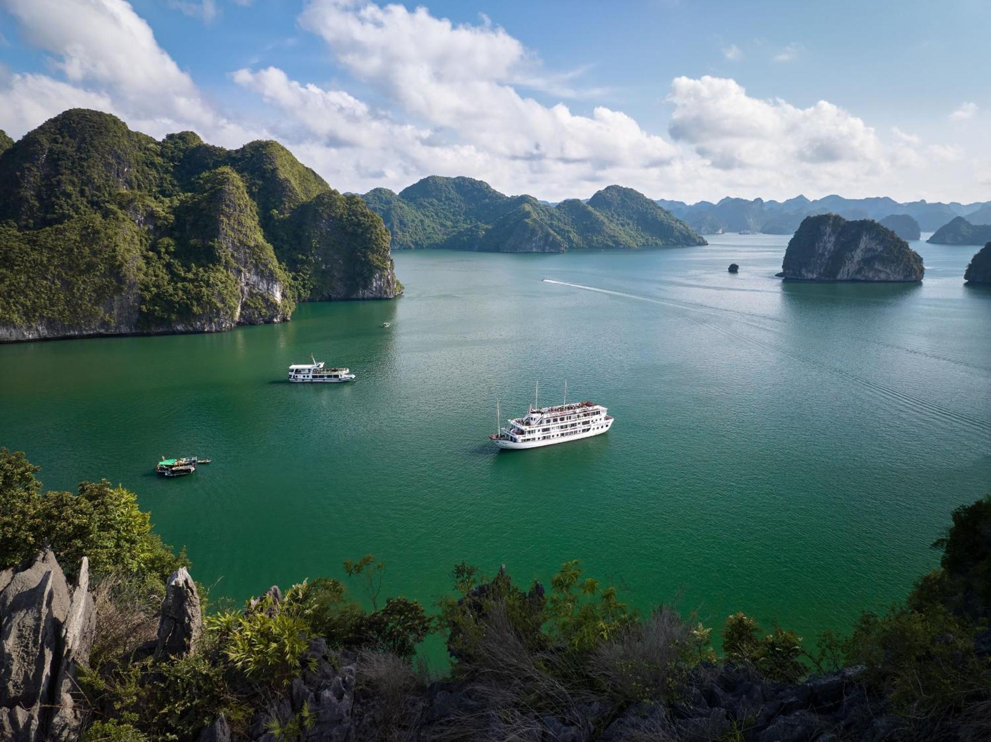 Hera Boutique Cruise Ha Long Bay Hotell Eksteriør bilde